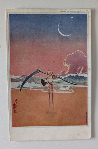 Heath robinson postcard - heath,