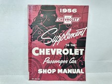 1956 Chevrolet Car Shop Manual