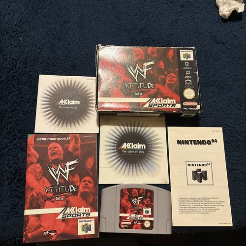 Wwf attitude nintendo 64 - attitude,