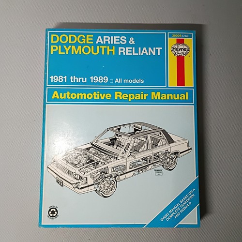 Haynes dodge aries plymouth - dodge,