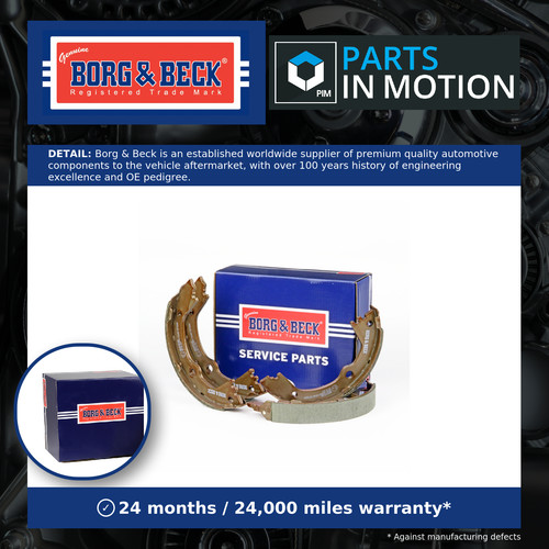 Handbrake shoes set fits - set,