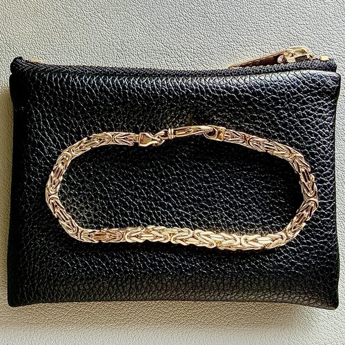 New 9ct yellow - gold, 7.5"