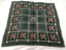 Jaqumar Vintage Silk Scarf  Beautiful Hand Rolled Hem