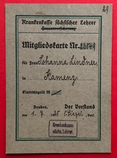 Old membership card health
