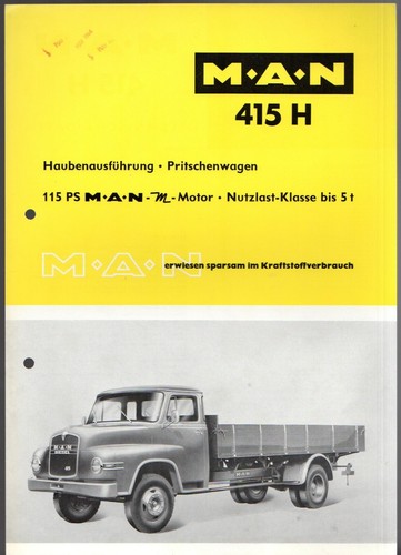 415 h flatbed truck - h,