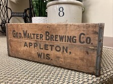 Vintage Wooden Beer Crate