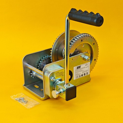 2500lb professional hand winch - hand,