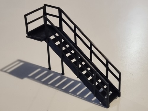 Scale 2cm staircase - 1/76, 3.2cm