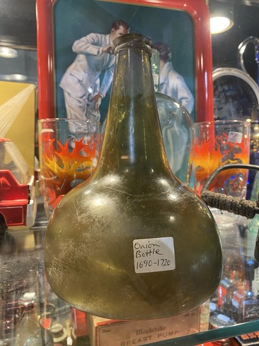 Antique onion bottle - antique,