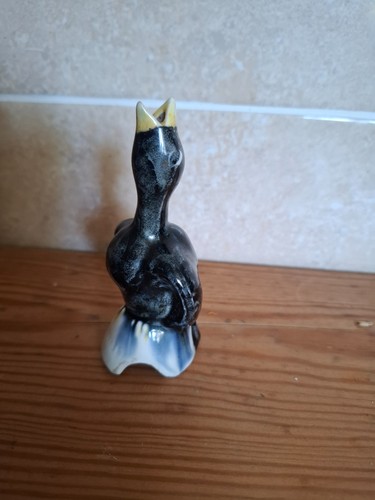 Vintage black and grey - grey, bird