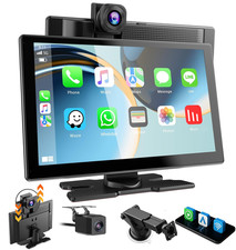 9" Mirror Dash Cam Front and