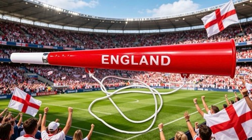 England football cheer horn - cheer, st