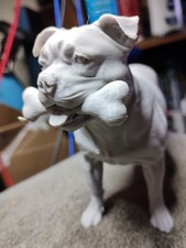 Staffie bull terrier figurine - staffie,