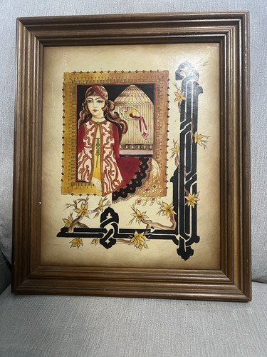 Vintage persian painting hand - persian,