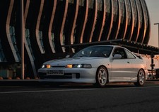 Honda Integra Type R (A3) Size Poster Print Wall Picture Classic Car Vtec Vti