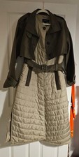 Brand new -Karen Millen 3 In 1 Belted Trench Coat sz14 RRP £169