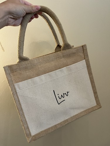 Livv jute reusable shopping - livv,