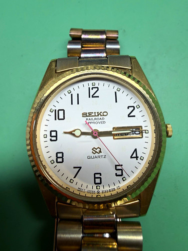 Seiko railroad approved watch - railroad,