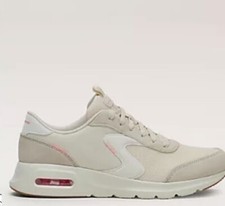 Skechers Skech-Air Court Leather Women's Natural Multi Trainers UK5/38 Great Con