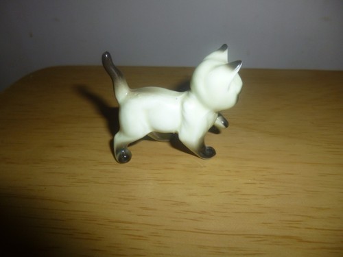 Vintage mini porcelain - , cat