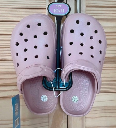 Girls dusty pink clogs shoes