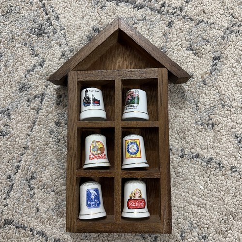 Porcelain thimbles hanging - 6,