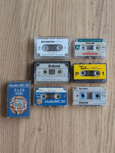 Mixed lot microcassette - mixed,