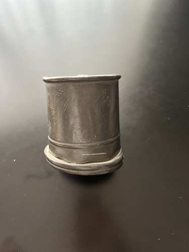Antique pewter tankard pint - pewter,