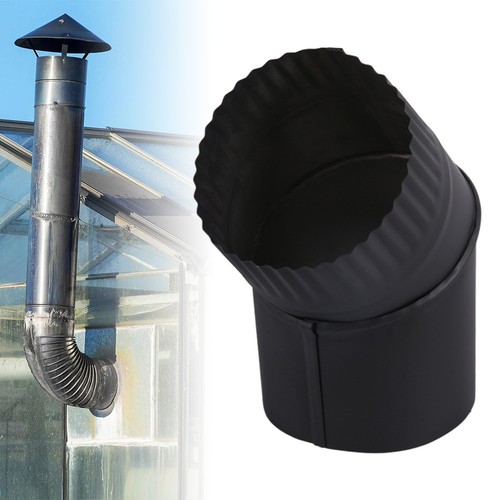 Stove pipe bends vitreous - stove, &