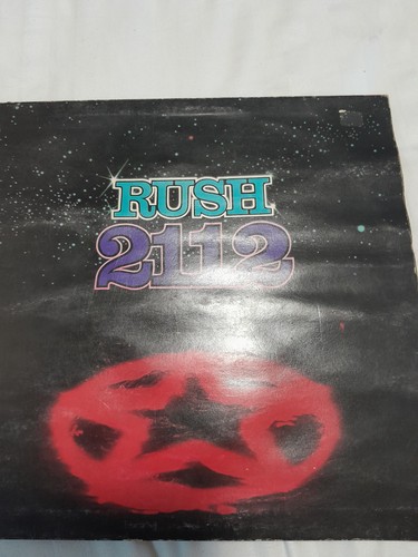 Rush 2112 vinyl album - rush,