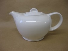 Stylish White Teapot 1 1/4  Pints ~ Churchill Alchemy ~ Vitrified Fine China