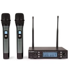 Kam KWM1940 UHF Dual Handheld Wireless Microphone System