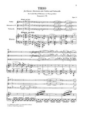 Clarinet Trios B Flat Major