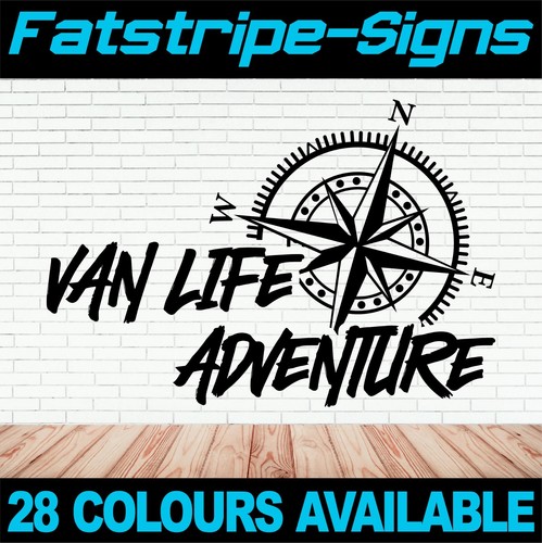 Van life adventure compass - van,