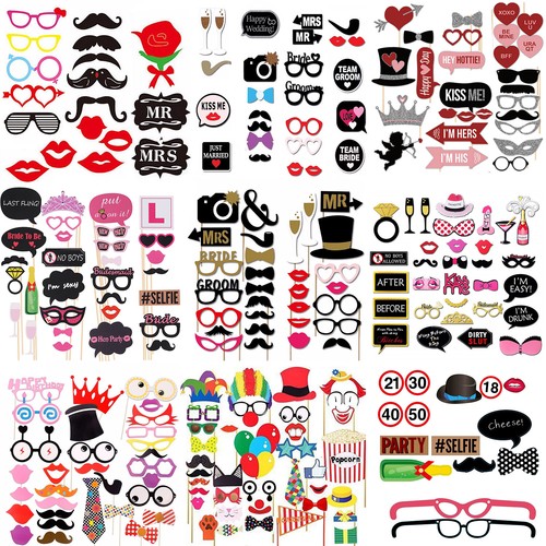 Party props selfie photo booth - party,