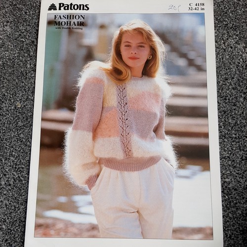 Patons fashion mohair jumper - fashion,