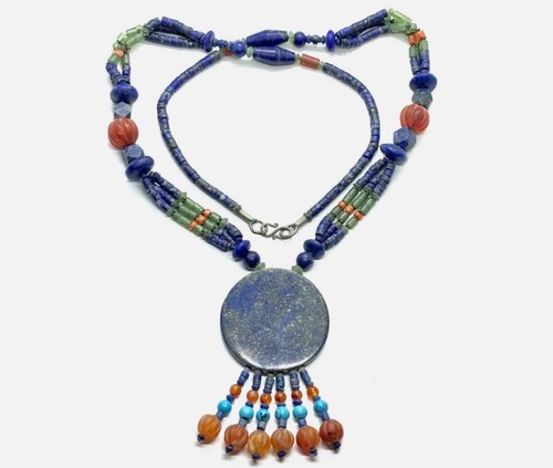 Vintage tribal lapis lazuli - tribal,