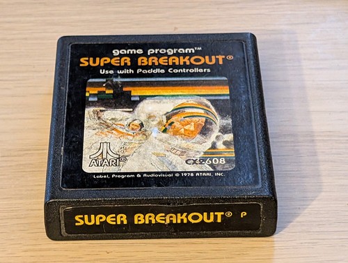 Super breakout atari - breakout, 2600