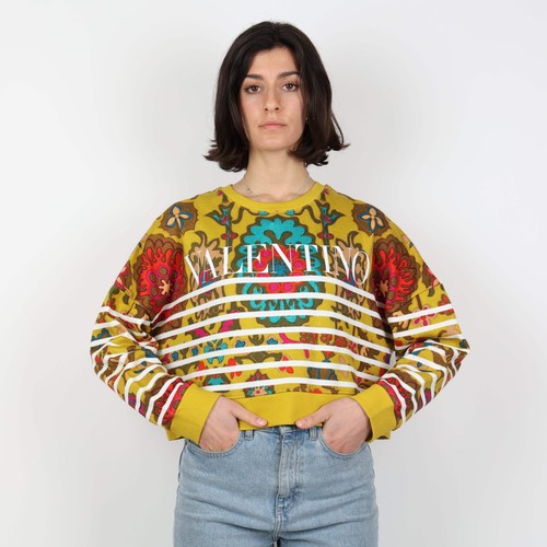 Valentino yellow sweatshirt - valentino,