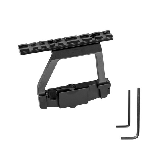 Tactical side rail scope mount - side,