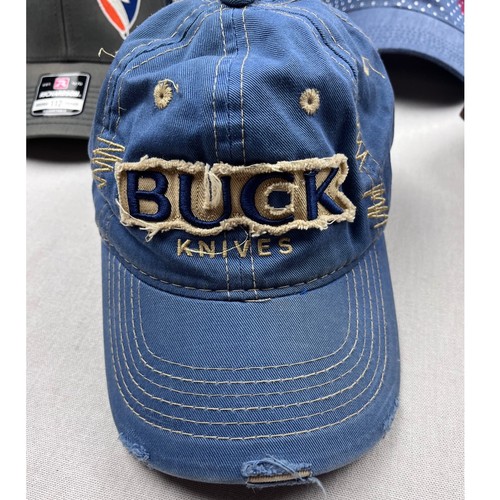 Buck knives outdoor cap blue - buck,