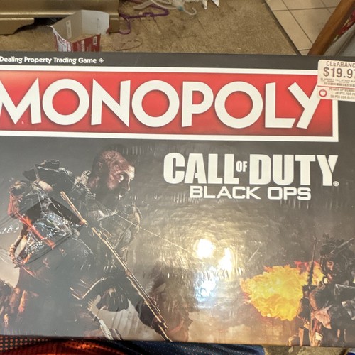 Monopoly call duty - monopoly, black