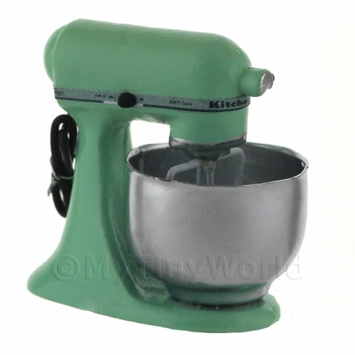 Mint green dolls - green, house