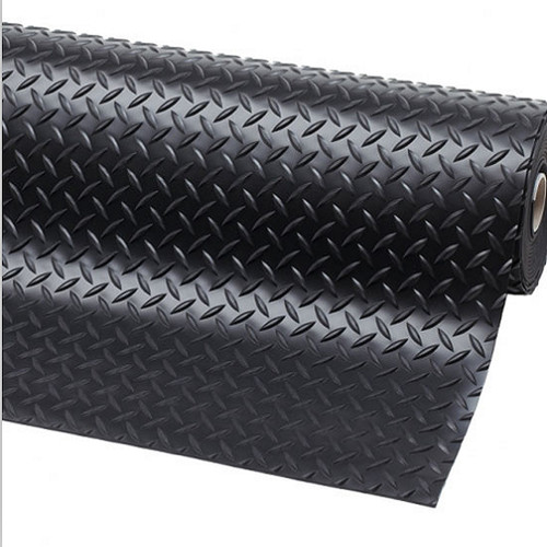 Checker roll rubber flooring - checker,