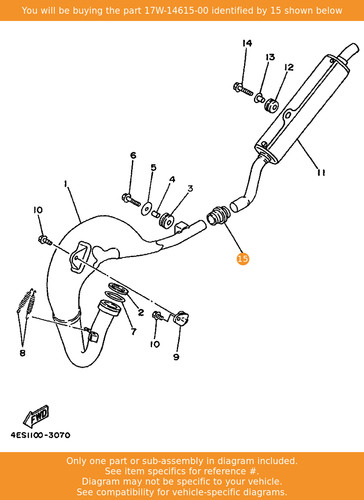 Yamaha joint exhaust 1 - yamaha,