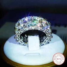 925 silver luxury double row - 925,