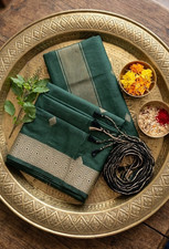 soft cotton saree with small