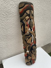 Maori Wooden Wall Art Carving