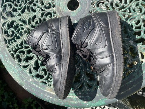 Air jordan mid triple - air, black