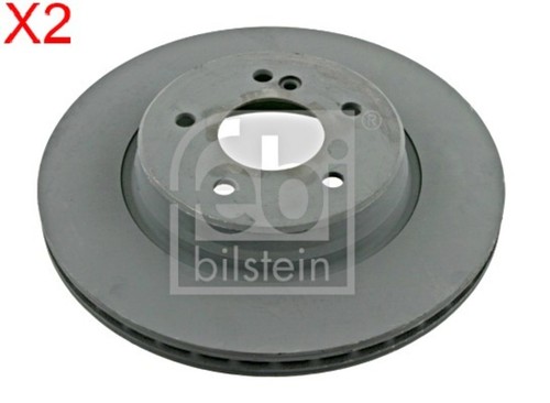 Rear brake disc pcs - rear, febi